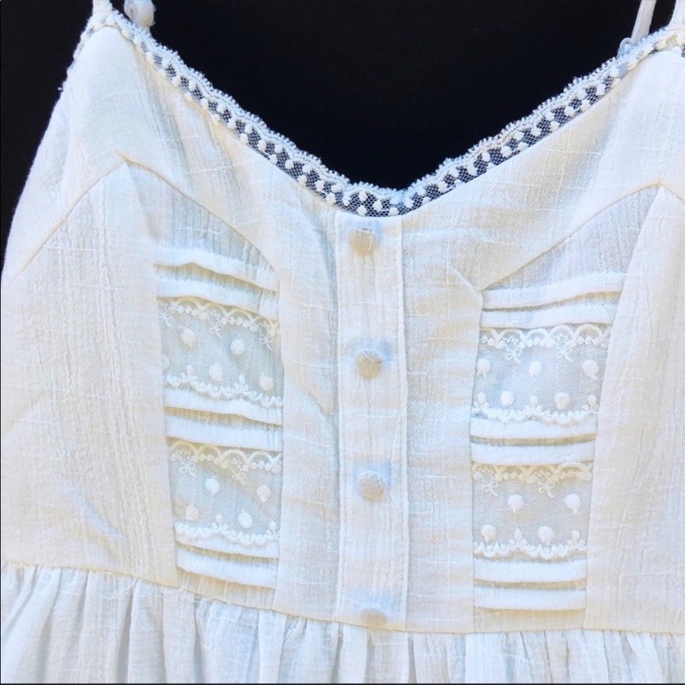 Princess Polly Size 6 White Dlaney Lace Dress - Picture 6 of 10